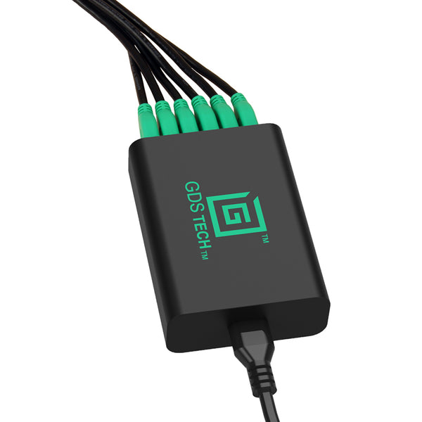 GDS älykäs 6-porttinen USB laturi